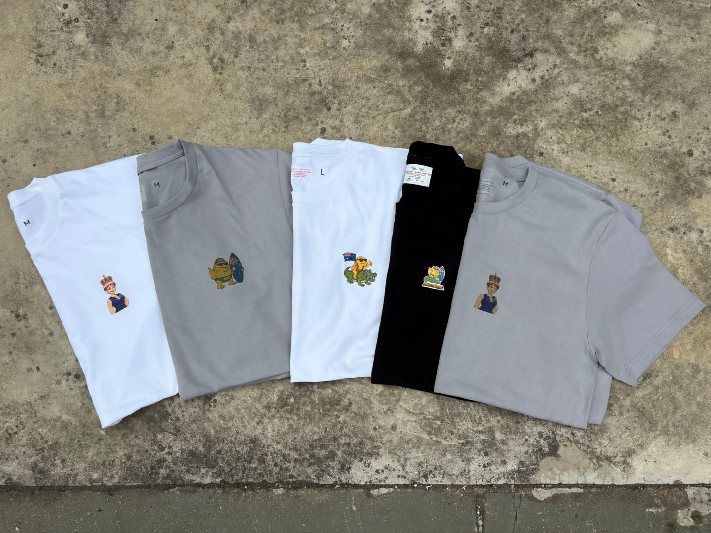 AUSSIEBRUZ TEE - CROC