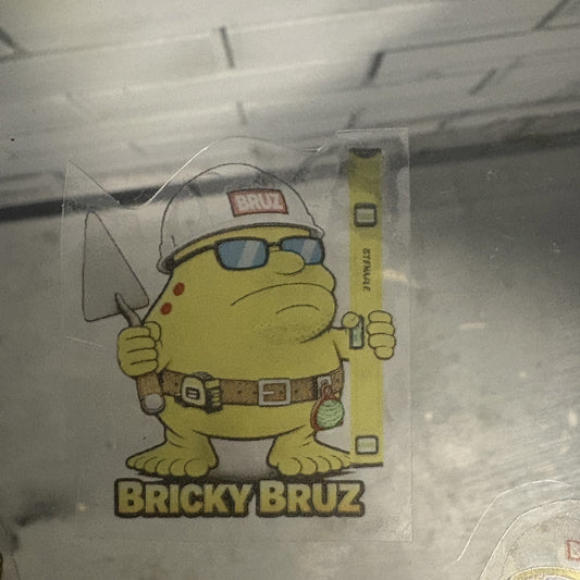 BRICKY BRUZ STICKER