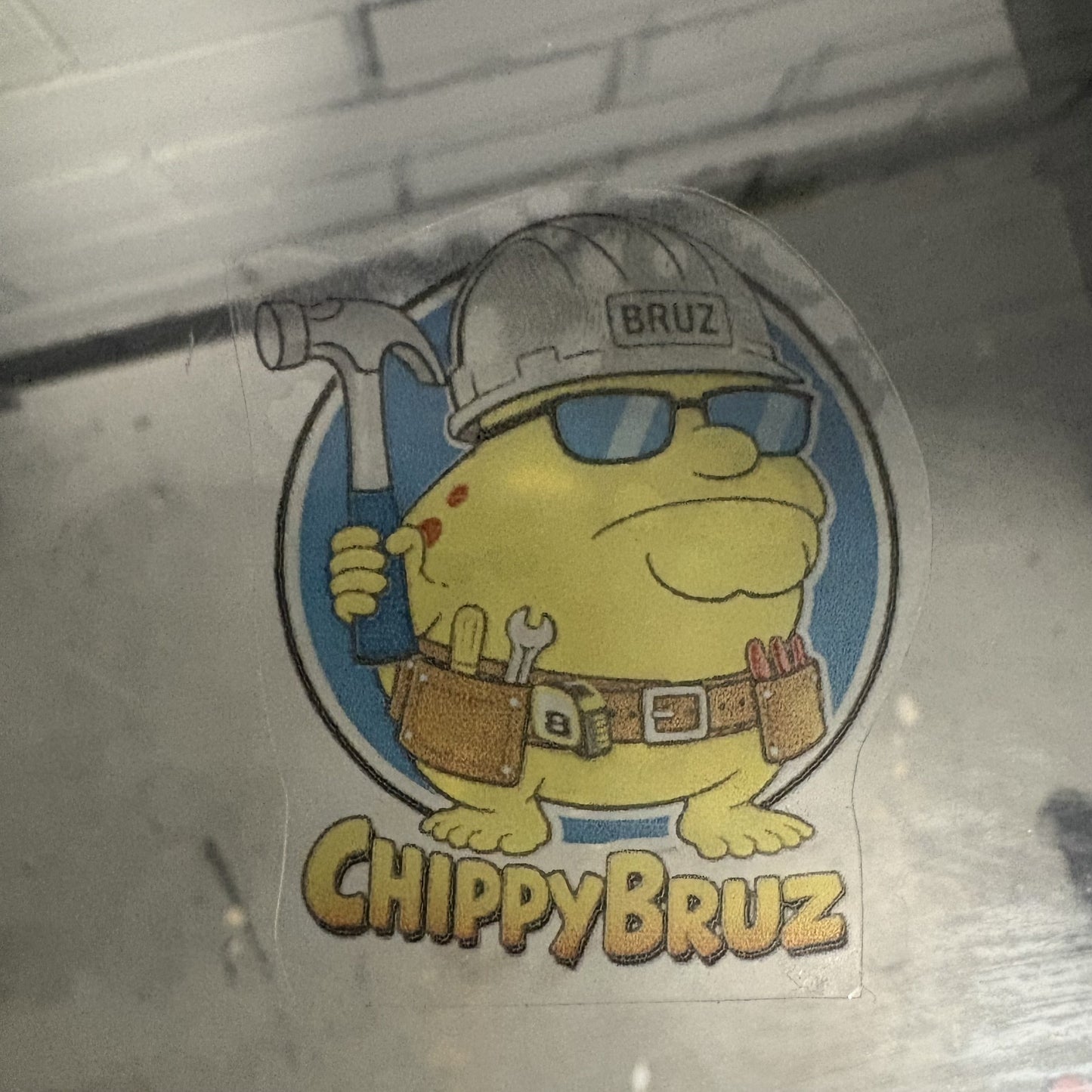 CHIPPY BRUZ STICKER