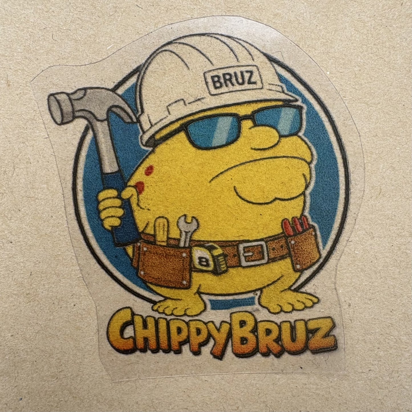 CHIPPY BRUZ STICKER