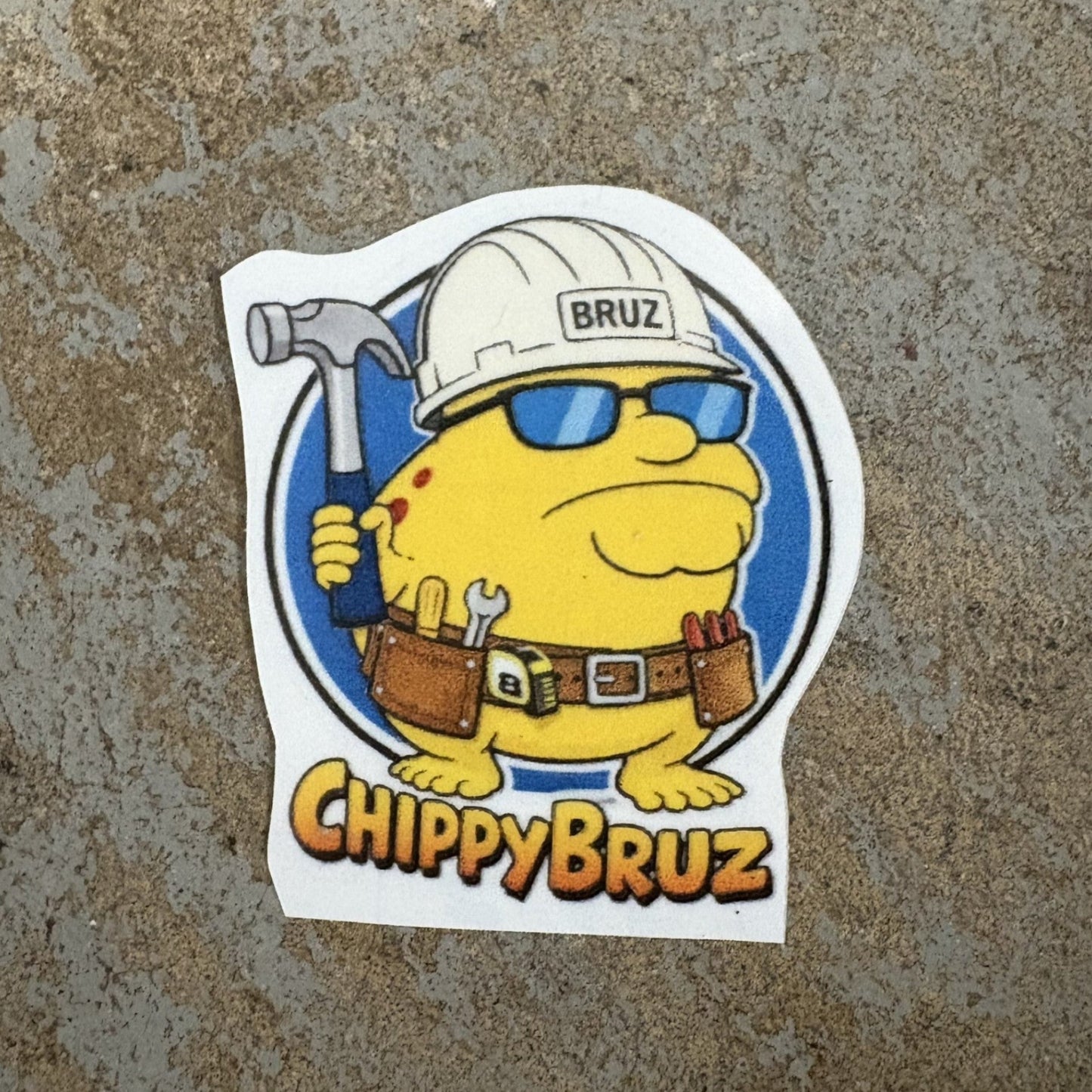 CHIPPY BRUZ STICKER