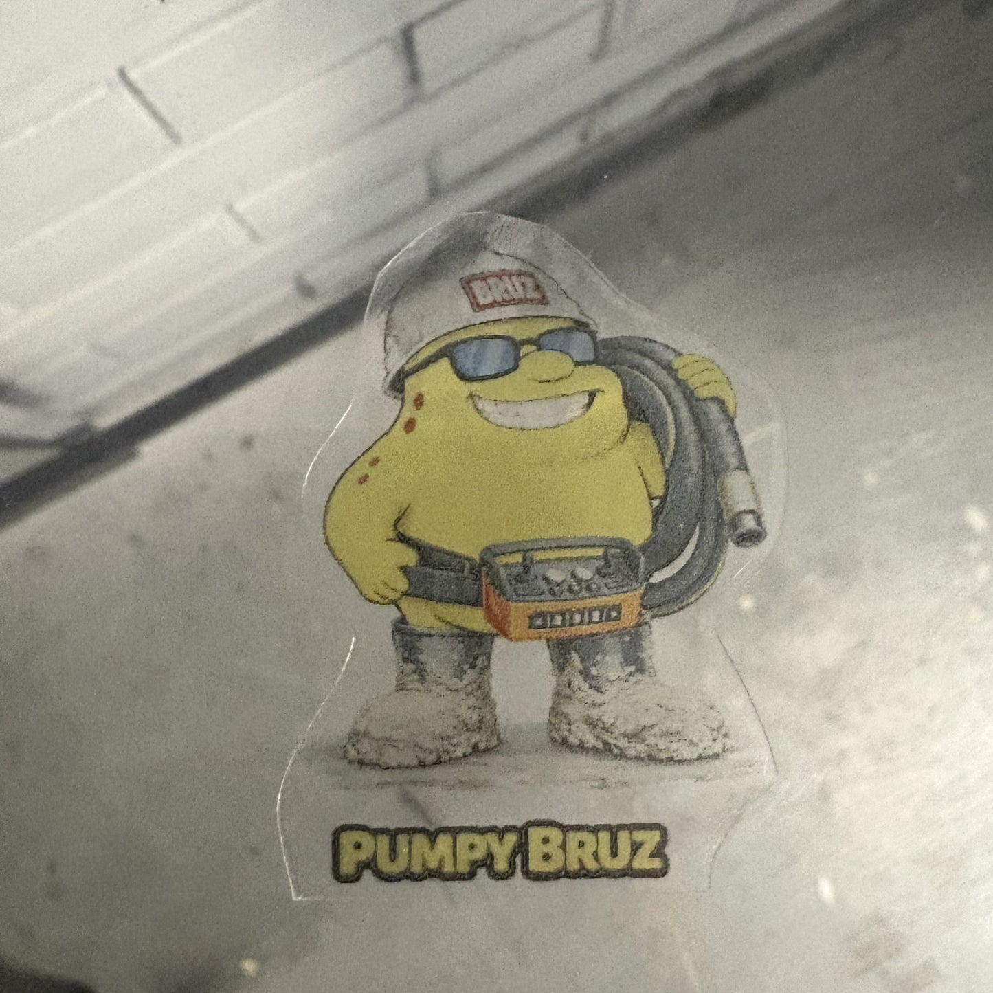 PUMPY BRUZ STICKER
