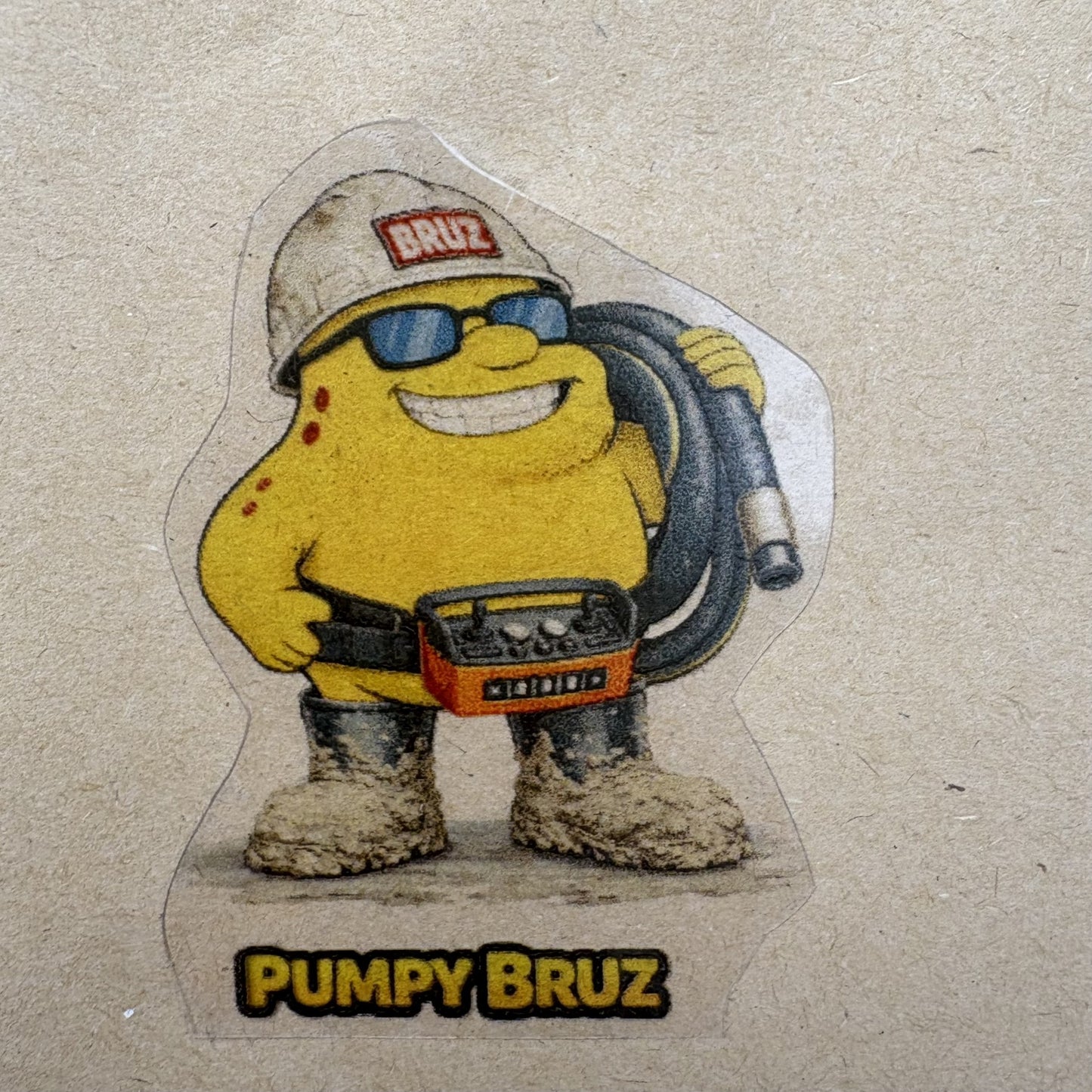 PUMPY BRUZ STICKER
