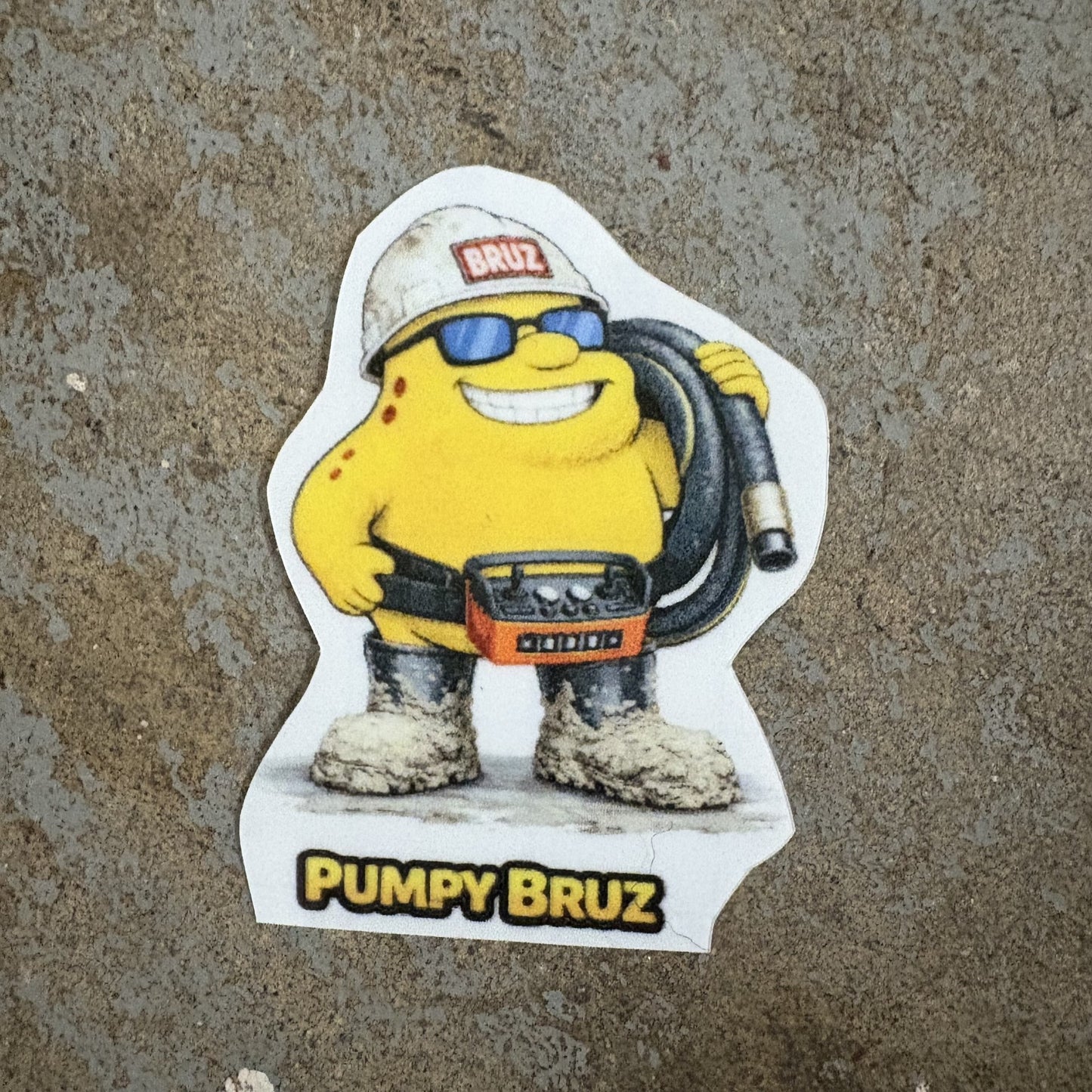 PUMPY BRUZ STICKER