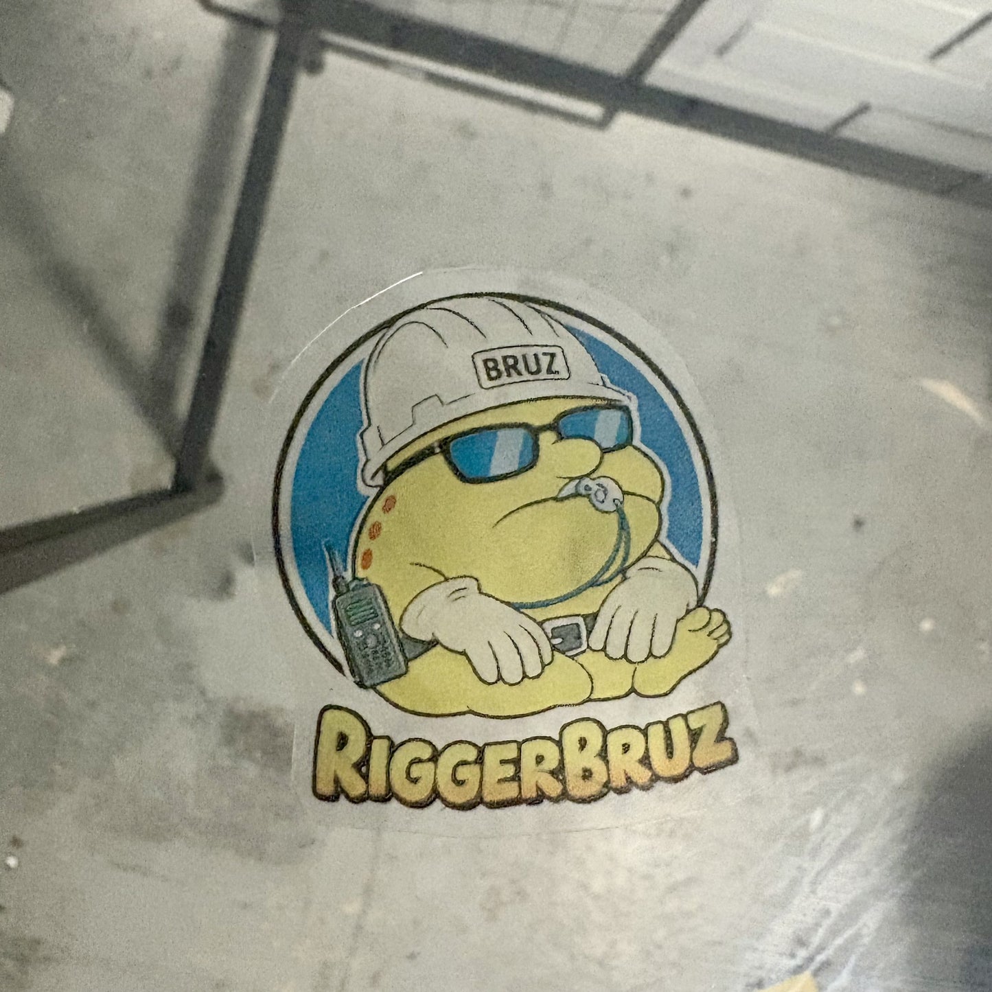 RIGGER BRUZ STICKER
