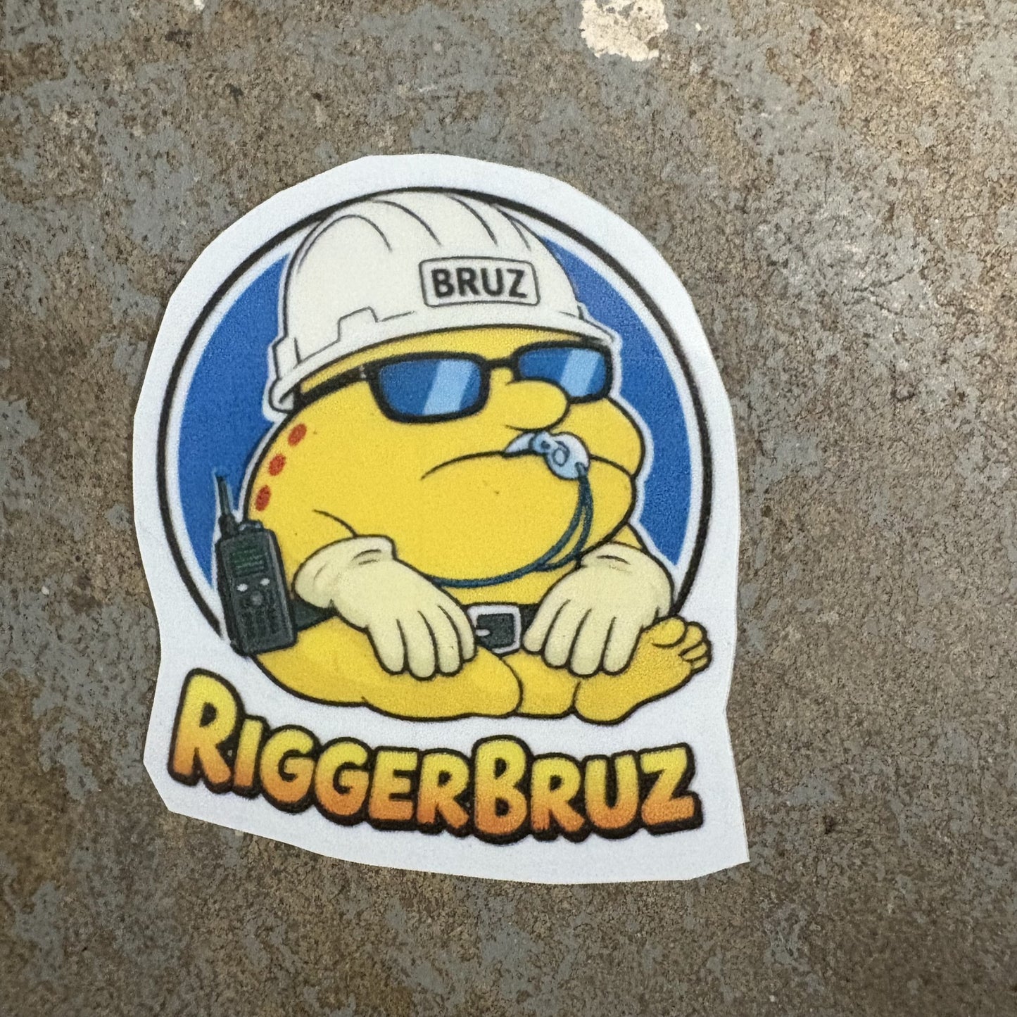 RIGGER BRUZ STICKER