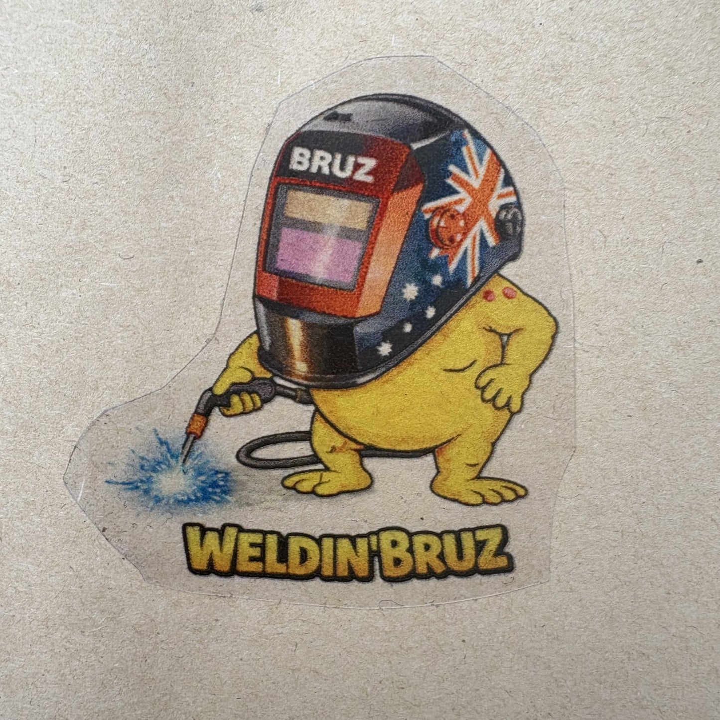 WELDIN BRUZ STICKER