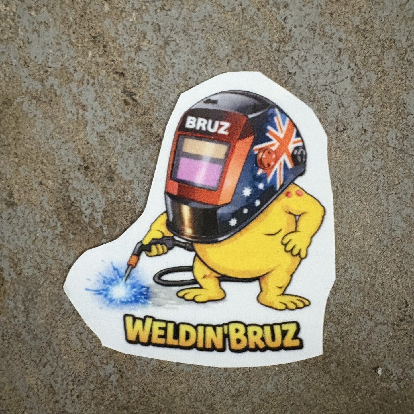 WELDIN BRUZ STICKER